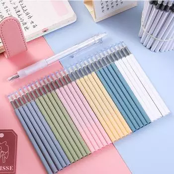 0,5 мм, 20 шт., стержень с нажимным действием для ручек унисекс