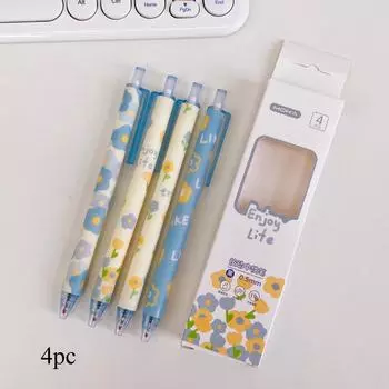 0,5 мм гелевая ручка с рисунком в виде мультфильма, ручки для письма, креативная ручка для подписи, милые канцелярские принадлежности для офиса, школы, офиса, школы, канцелярские принадлежности фиолетовый