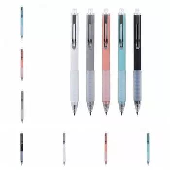 0,5 мм перо пресс нейтральная ручка упрощенная черная ручка портативная ручка для подписи бизнес белый