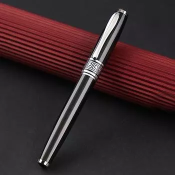 0,5 мм роскошная классическая металлическая деловая ручка с подписью шариковая ручка подарочная ручка