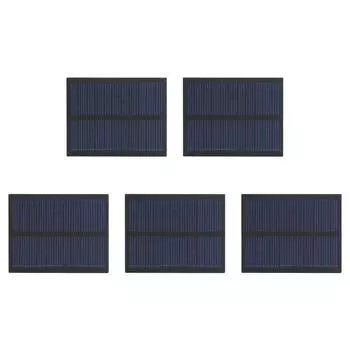 0,5 Вт 5,5 В солнечная панель PET ламинат 76x60 мм солнечная панель зарядное устройство для DIY игрушечной доски