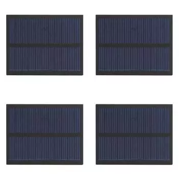 0,5 Вт 5,5 В солнечная панель PET ламинат 76x60 мм солнечная панель зарядное устройство для DIY игрушечной доски