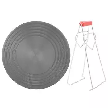 0,6 см рассеиватель тепла теплопроводящая пластина антипригарная утолщенная защита от пламени плита для тушения для кухни 28cm / 11.0in