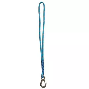 0.6m Stainless Steel Heavy Duty Hook And Loop Swing Suspension Rope Hammock/ Hanging Chair Connection Rope Outdoor Swing Yoga Rope One Size синий