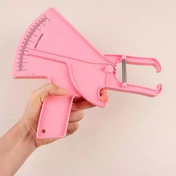 0-80 мм тестер для измерения жира в организме анализатор кожного сала зажим линейка инструмент для измерения кожных складок измерительная лента зелёный