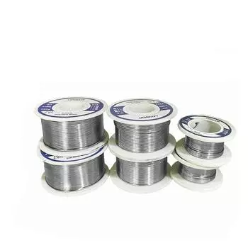0.8/1.0/2.0mm 50/100/200/300/500g Soldering Tin Wire Tin Melt Rosin Core Solder Soldering Wire Roll No-clean FLUX 2.0% Wires 0.8mm 50g