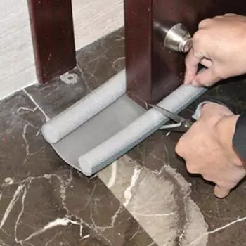 0,95 м гибкая нижняя уплотнительная лента для двери защитная ветрозащитная полоса стопор украшение двери