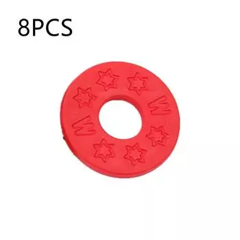 0.98x0.98x0.12 \ Аксессуары для электрогитары и баса Замки для гитарного ремня красный