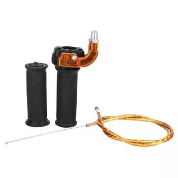 0,9-дюймовый ограничительный поворотный дроссель, 3-ступенчатый комплект тросов, подходит для 47 куб. см, 49 куб. см, мини-мотоцикла Dirt