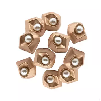 0 мм швейные украшения пришить украшения пуговицы с хвостовиком из металлического сплава для DIY униформы, одежды, Silver Gray