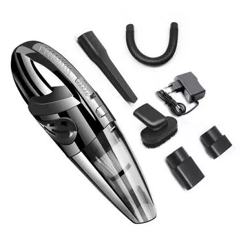 100000pa автомобильный беспроводной пылесос портативный ручной мощный циклон всасывания домашний мини-пылесос пылесос EU