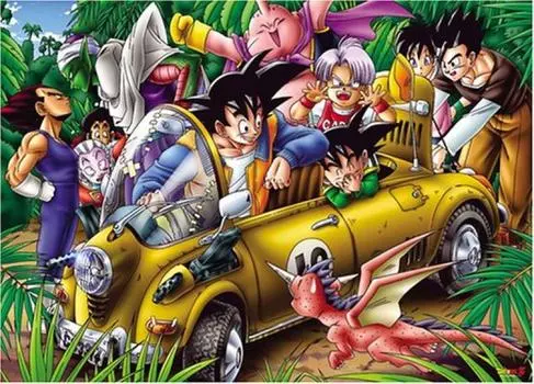 1000 деталей Dragon Ball Z Jungle Drive AM1000-L03
