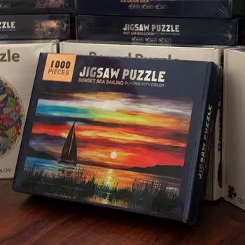 1000 деталей головоломки для взрослых Мини супер сложная декомпрессия развивающие игрушки Ад Сборка Пейзаж Лондонский мост Детский подарок Семейные игрушки 1000 Pieces of Space