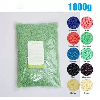 1000 г восковые бобы для удаления волос по всему телу, горячая пленка, твердые восковые шарики для депиляции, для нагревателя воска, твердые восковые бобы