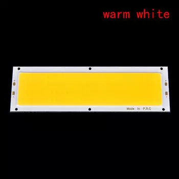 1000 лм 10 Вт COB светодиодная лента высокой мощности ламповый чип теплый/холодный белый 12 В-24 В