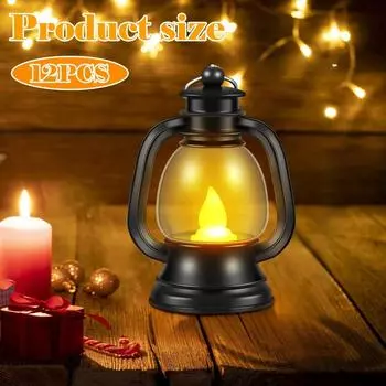 1000 лм ретро маленькая масляная лампа рождественский подарок маленькая лампа в виде лошади рождественское украшение креативное украшение для бара атмосфера black-1pcs