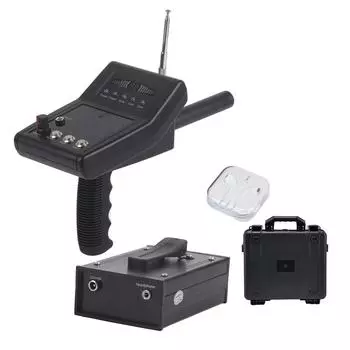 1000 м подземный металлоискатель 15 м глубина открытый поисковый детектор с наушниками для серебра и золота