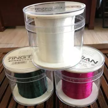 1000 метров морская удочка для метания морской удочки Конкурентная платформа Рыболовная леска Суперрастяжимая нейлоновая леска Основная леска 0.6