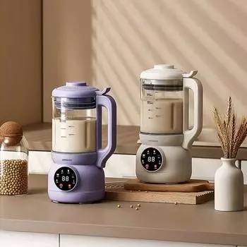 1000 мл электрическая машина для соевого молока, автоматический интеллектуальный блендер для продуктов, соковыжималка для фруктов, чайник для кипячения воды, машина для приготовления рисовой пасты 220 В EU&220V белый