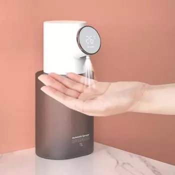 1000 мл без индукционных касаний USB перезаряжаемый дезинфекция дезинфекция белый