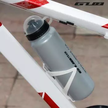 1000 мл большой емкости для занятий спортом на открытом воздухе, велосипедная насадка, чашка для питья, бутылка с водой серый