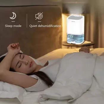 1000 мл гигроскопическая машина бесшумный влагопоглощающий осушитель воздуха сигнальная лампа автоматическое отключение атмосферная лампа для домашнего офиса UK Plug