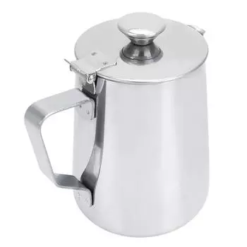 1000 мл нержавеющая сталь чашка для вспенивания молока кофе с крышкой для использования в кофейнях латте-арт