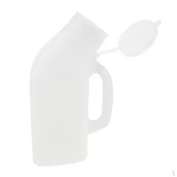 1000 мл писсуар для бутылок Elder, горшок для аварийного туалета с крышкой - белый