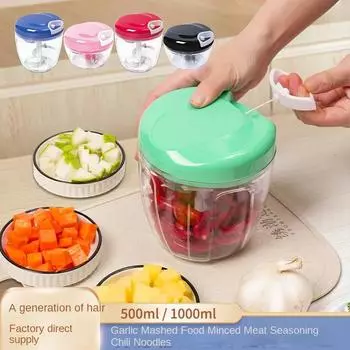 1000 мл ручной чеснокодробитель ручной чеснокодавка еда овощи резак мясорубки кухонные гаджеты ручная мясорубка чеснокодавилка