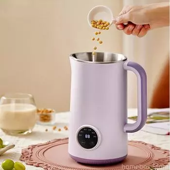 1000 мл соевое молоко машина электрическая соковыжималка автоматическая интеллектуальная стеноломная машина бытовой пищевой блендер миксер для рисовой пасты EU&220V белый