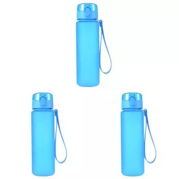 1000 мл спортивная бутылка для воды, герметичная бутылка для питья для офиса, тренажерного зала на открытом воздухе(синий)