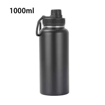 1000 мл термос из нержавеющей стали, большая емкость, термобутылка для воды, изолированная чашка, термосы с двойными стенками, путешествия на открытом воздухе 1000ML