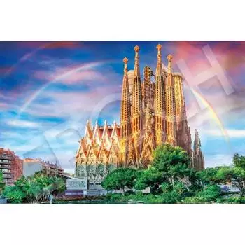 Пазл из 1000 деталей Саграда Фамилия [Испания] (50 х 75 см)