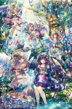 1000 Piece Glowing Jigsaw Puzzle Puzzle Master Angel Story Aim! (50x75cm)