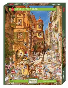 1000 Piece HEYE Puzzle 29874 Michael Ryba Romantic By Day Town,