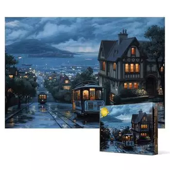 1000 piece jigsaw puzzle / After the rain stops, popular Korean puzzle