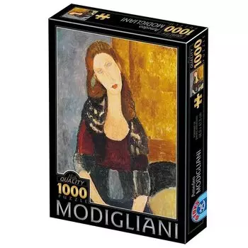 1000 piece jigsaw puzzle Amedeo Portrait of Jeanne D-Toys 77400-MO01 Modigliani Hbuterne 4768cm