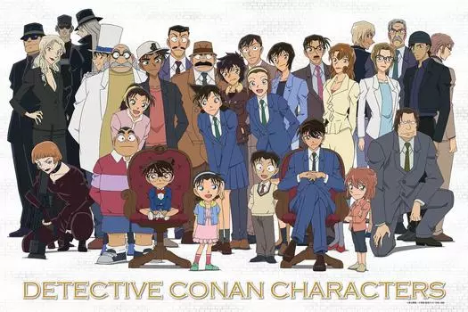 1000 Piece Jigsaw Puzzle Detective Conan Conan Characters (50x75cm)