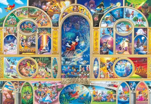 1000 Piece Jigsaw Puzzle Disney All Character Dream (51x73.5cm)