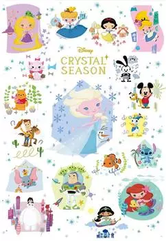 1000 Piece Jigsaw Puzzle Disney Crystal Season (51x73.5cm)