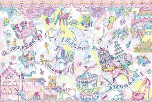 1000 piece jigsaw puzzle ECONECO Wonderland (50x75cm)