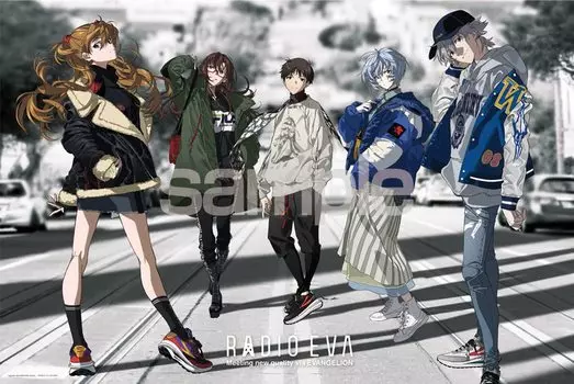 Пазл из 1000 деталей Evangelion RADIO EVA Иллюстрация 07 Западное побережье x (50 75см) 10-1434