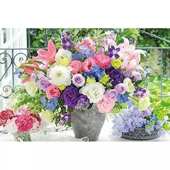 1000 Piece Jigsaw Puzzle Fairy Bouquet of Happiness x (50 75cm)
