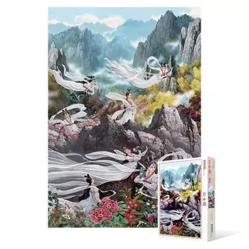 Пазл из 1000 деталей - Fairy Island, популярная корейская головоломка