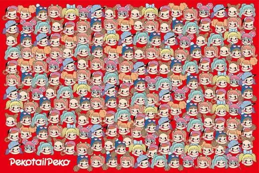 Пазл из 1000 деталей Fujiya Pekotail Pekochan большая коллекция 1000-071