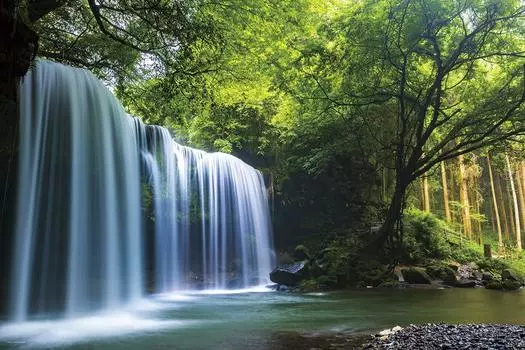 1000 Piece Jigsaw Puzzle Healing Water Blind Kumamoto (Nabegataki, Prefecture) (50x75cm)