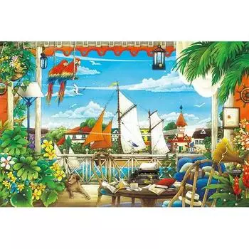 1000 Piece Jigsaw Puzzle Hiroyuki Keikawa Caribbean Holiday x (50 75cm)