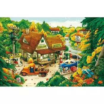1000 Piece Jigsaw Puzzle Hiroyuki Keikawa Drive Station x (50 75cm)
