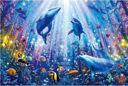 1000 Piece Jigsaw Puzzle Lassen Angelus [Glowing Puzzle] (50x75cm)