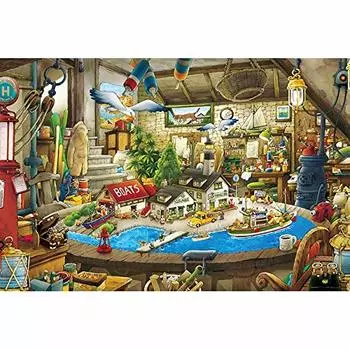 1000 piece jigsaw puzzle Little Harbor (50x75cm)